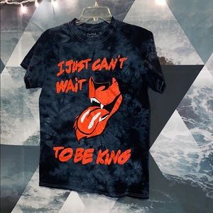 The Lost Bro’s bleach tie dye lion king shirt